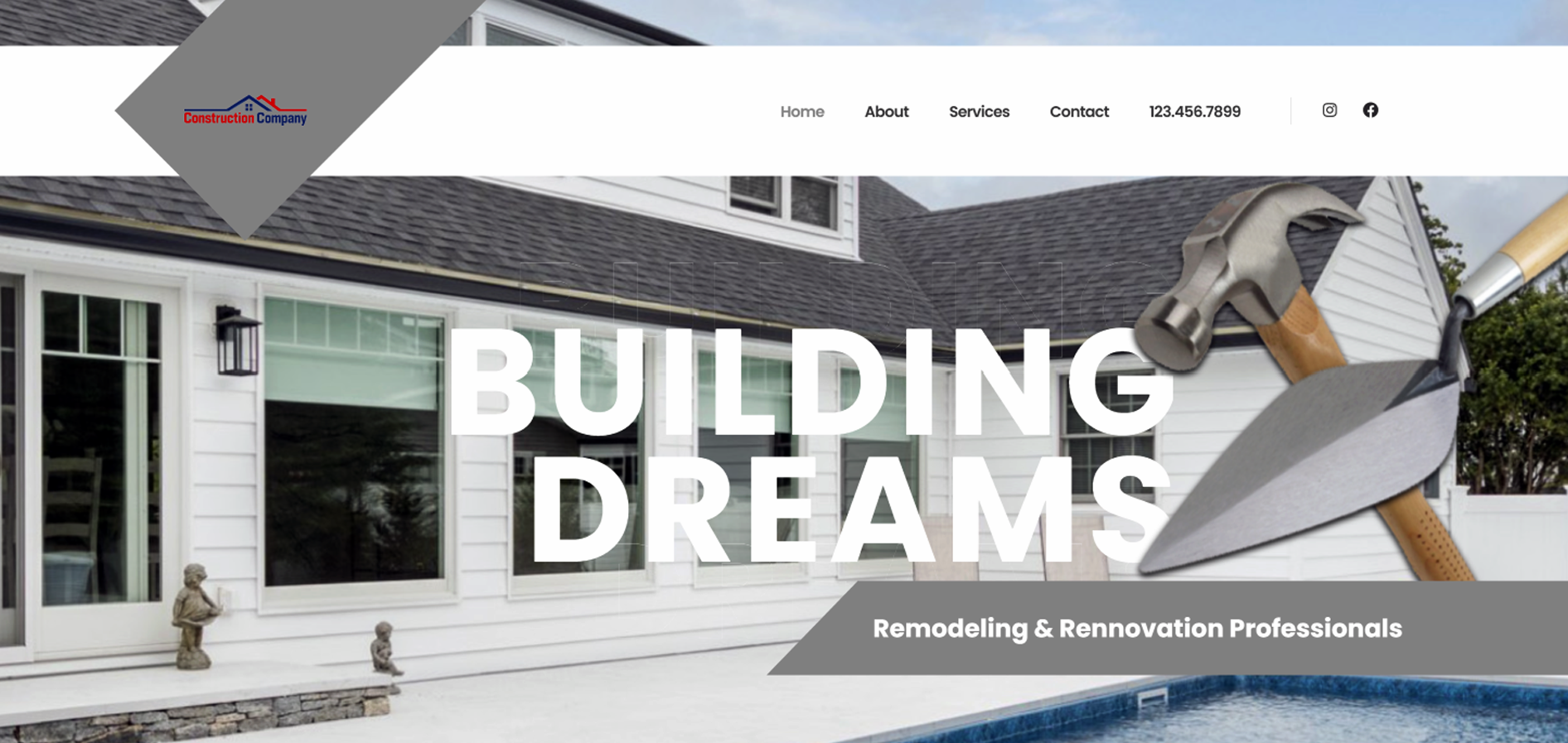 Cunstruction Multi-Page Website | Dr. Riese
